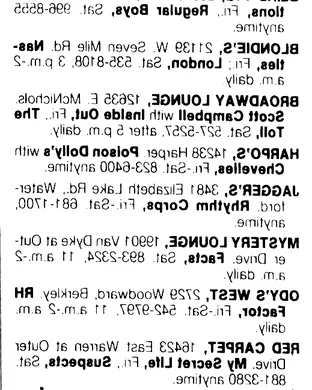 Teenage Head Toronto